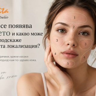 Къде се появява акнето и какво може да ни подскаже неговата локализация?